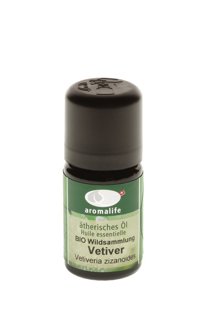 AROMALIFE Vetiver Äth/Öl 80 % BIO 5 ml x 3 Stk