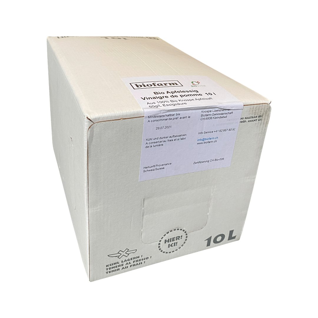 Biofarm vinaigre pomme bourgeon 10 lt
