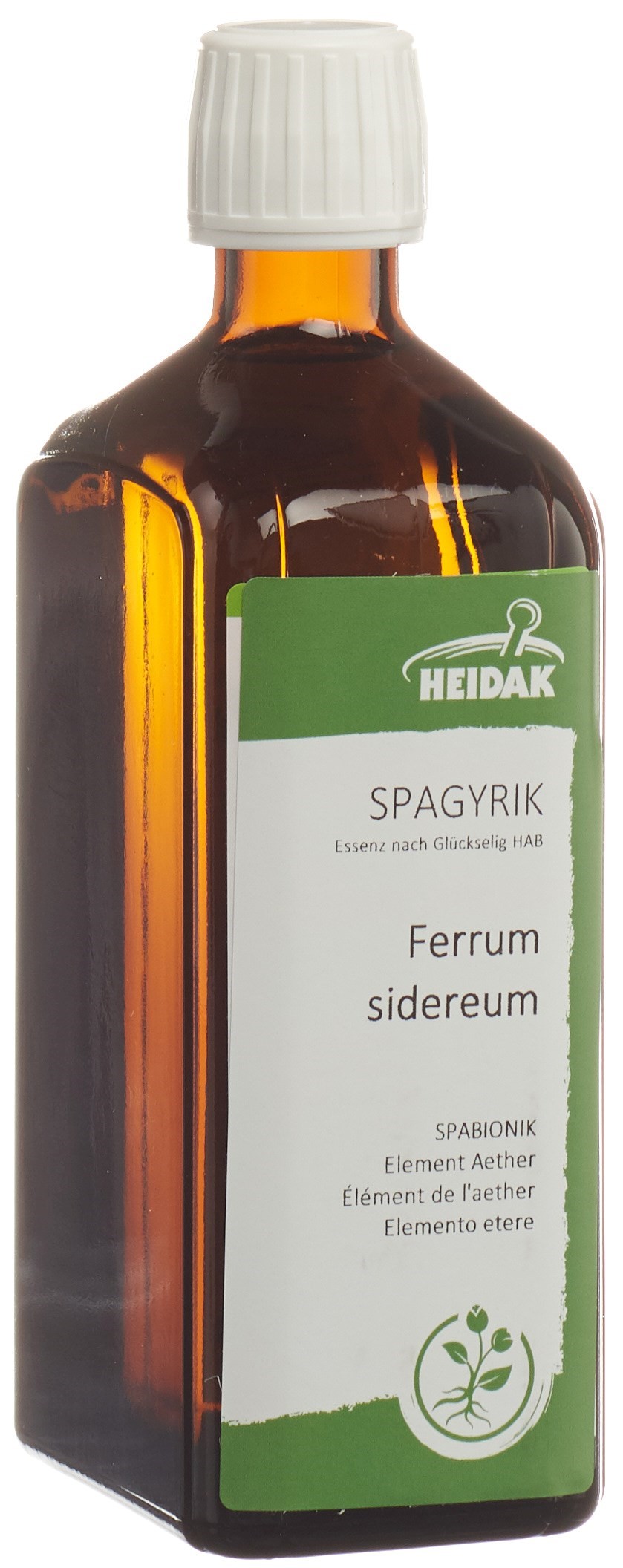 HEIDAK SPAGYRIK SPABIONIK ferrum sidereum fl 500 ml