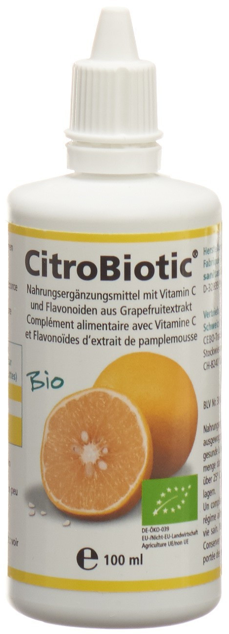Citrobiotic Grapefruitkern Extrakt Bio 100 ml