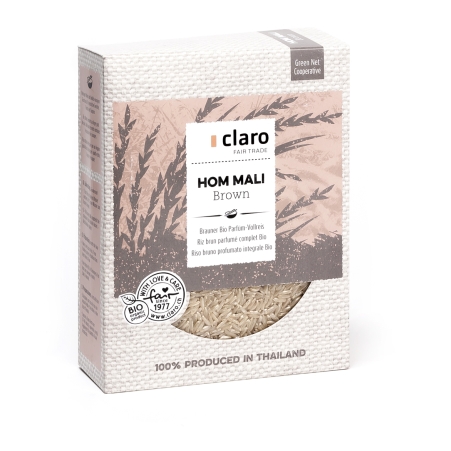 CLARO Hom Mali brauner Vollreis Bio 1 kg