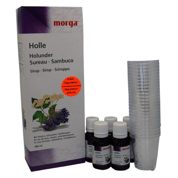 MORGA Degu Paket Sirup Holunder Sirup gratis