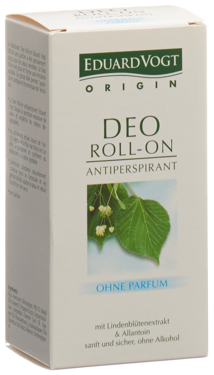 EDUARD VOGT ORIGIN Deo ohne Parfume Roll-on 50 ml