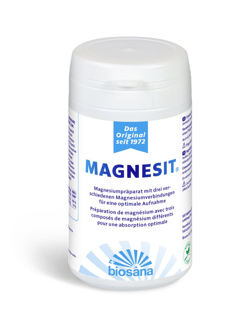 Magnesit Magnesium Tabl Ds 128 Stk