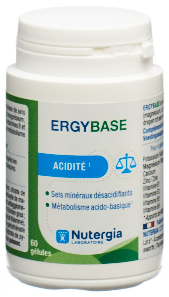 NUTERGIA Ergybase Gélules 60 Stk