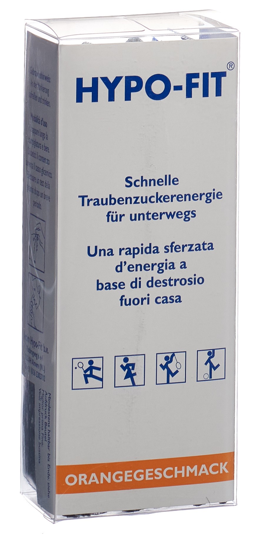 HYPO-FIT Flüssigzucker Orange Btl 12 Stk