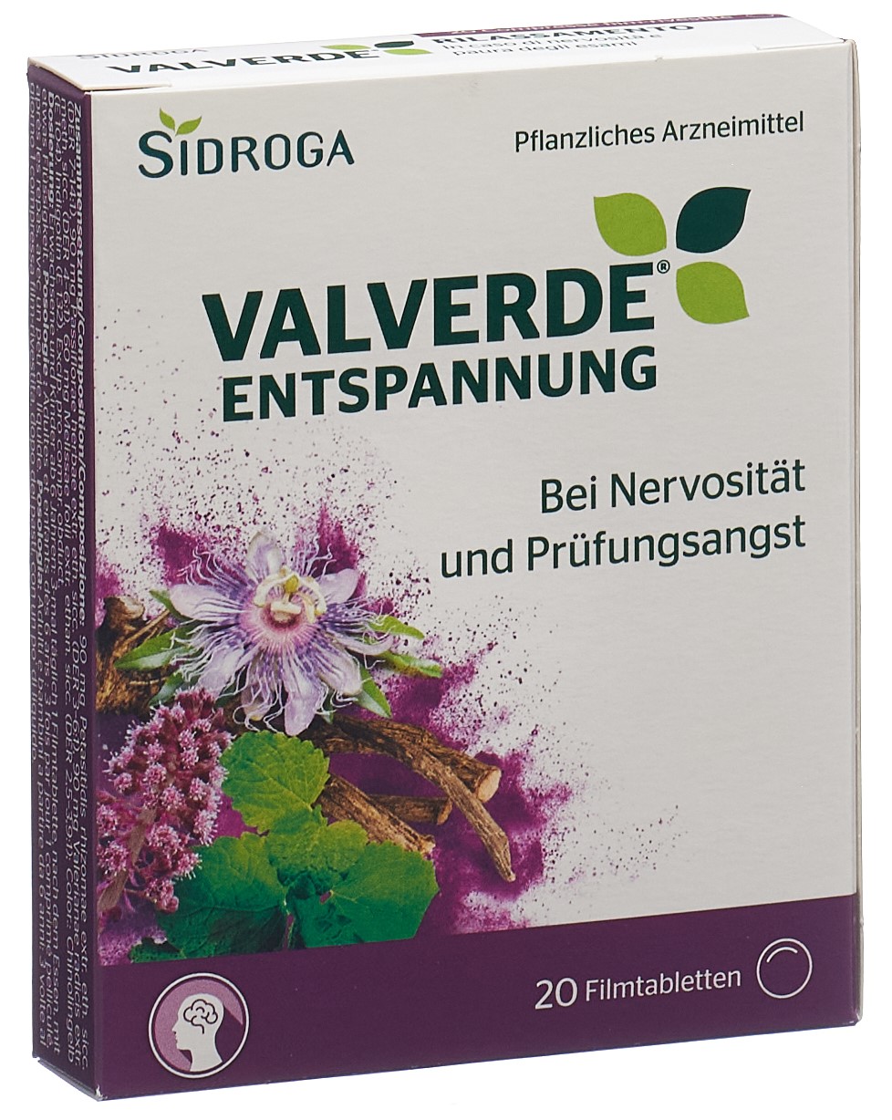 VALVERDE Entspannung 20 Filmtabletten