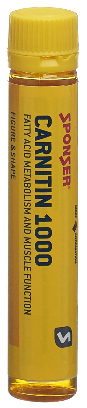 Sponser Carnitin 1000 Peach amp 25 ml