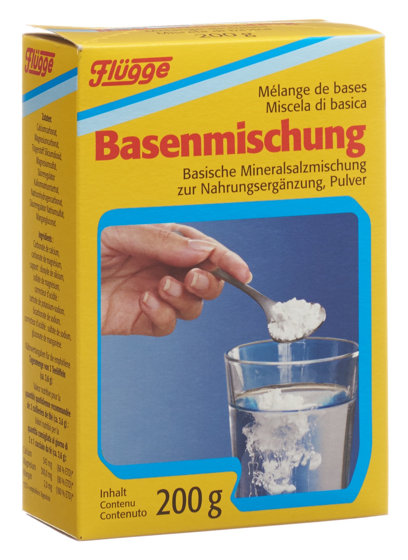 Flügge mélange de bases pdr 200 g