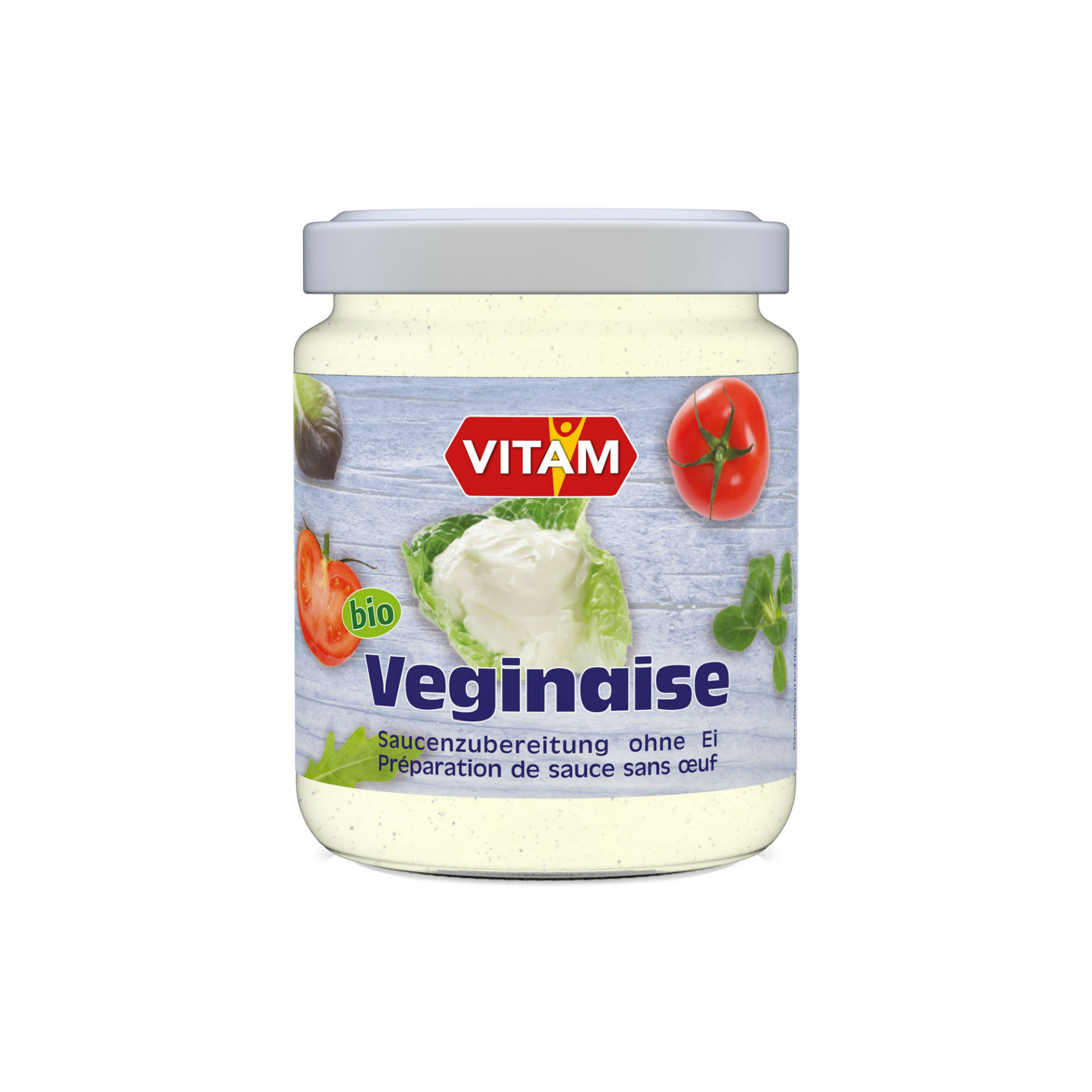 Vitam Veginaise Mayonnaise ohne Ei Bio Glas 225 ml