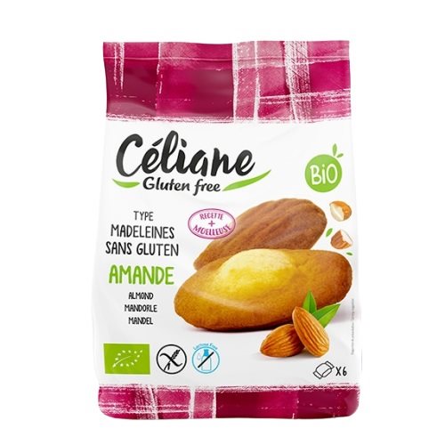 Céliane Gluten Free Madeleine Mandel Bio 180 g
