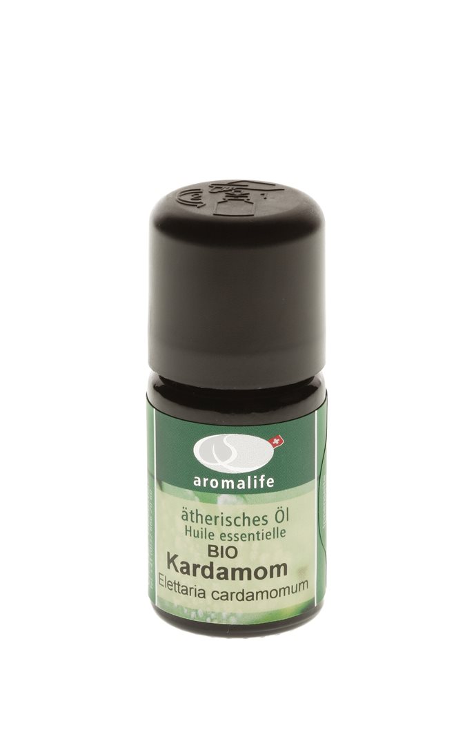 AROMALIFE Kardamom Äth/Öl BIO 5 ml x 3 Stk