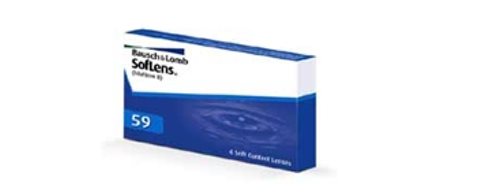 Soflens 59 lentille mensuelle -3.00dpt 6 pce