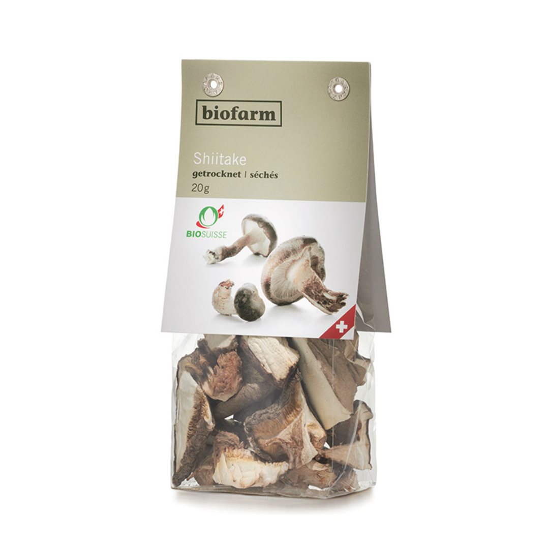 BIOFARM Shii-Take Pilze Knospe Btl 20 g