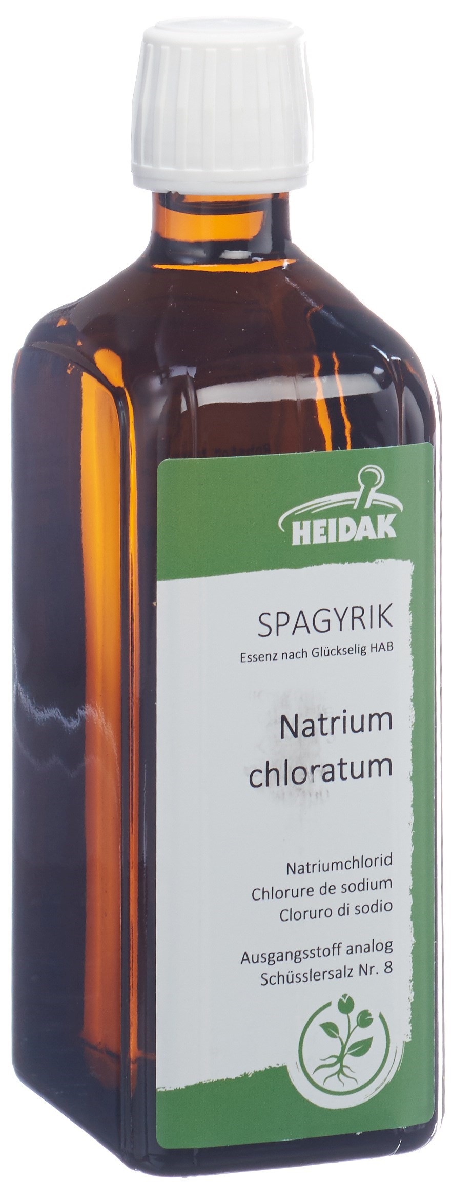 HEIDAK SPAGYRIK natrium chloratum fl 500 ml