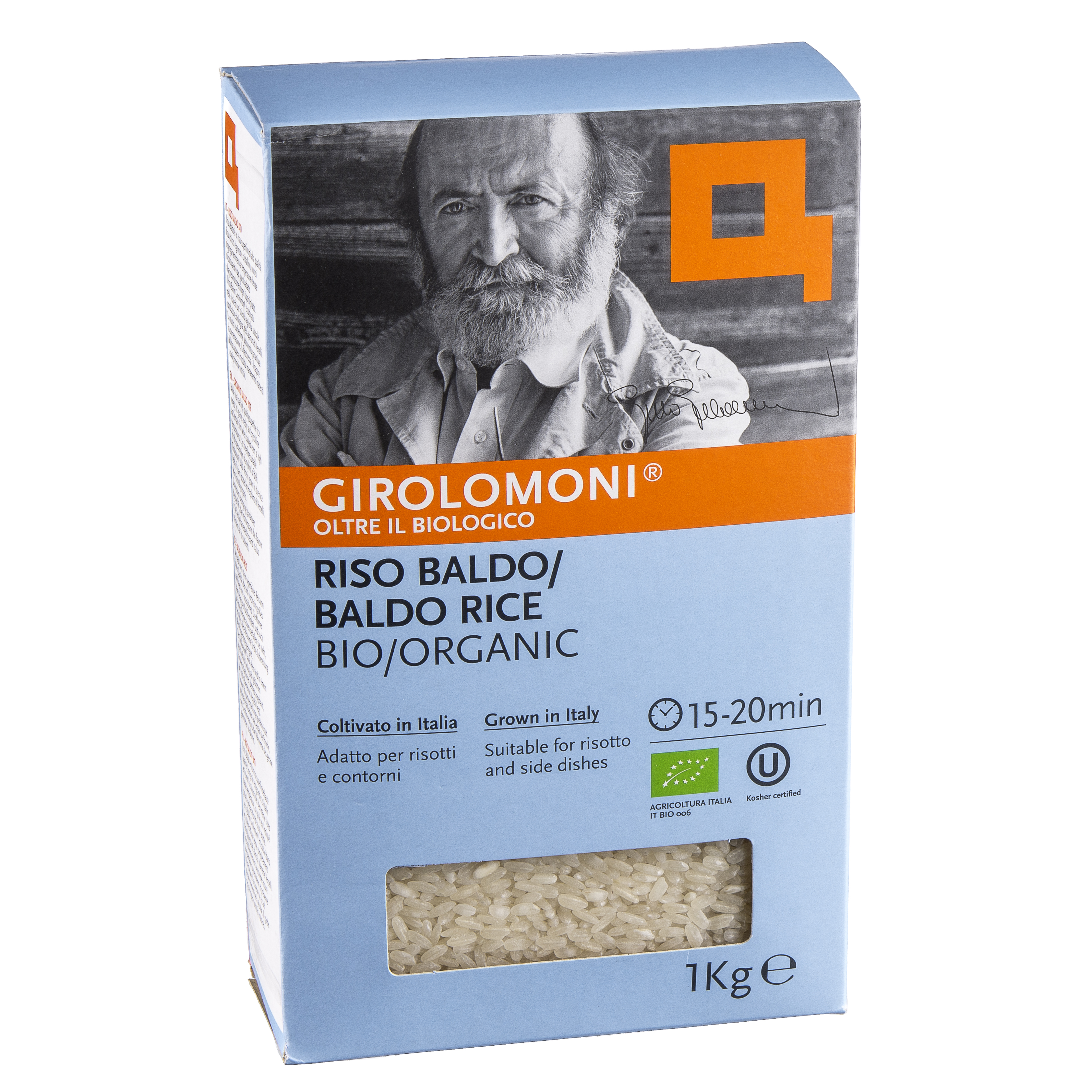 CLARO Girolomoni Baldo Risottoreis weiss Bio 500 g