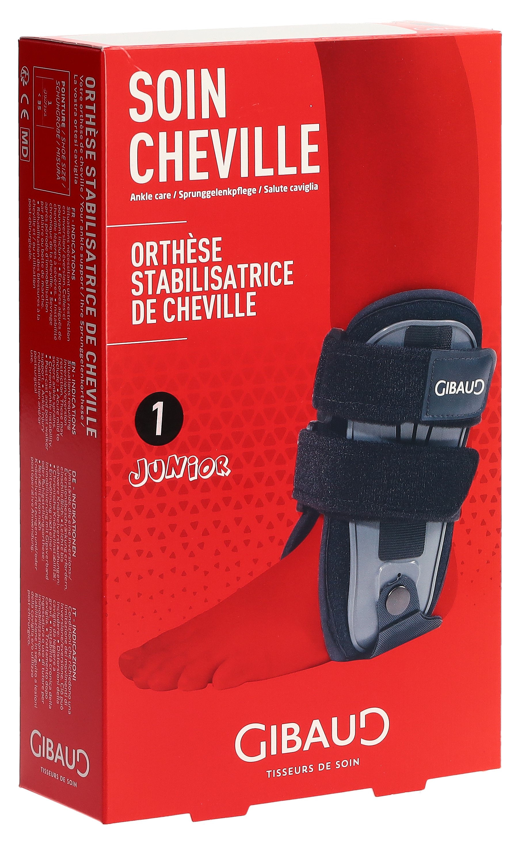 GIBAUD Sprunggelenkorthese junior