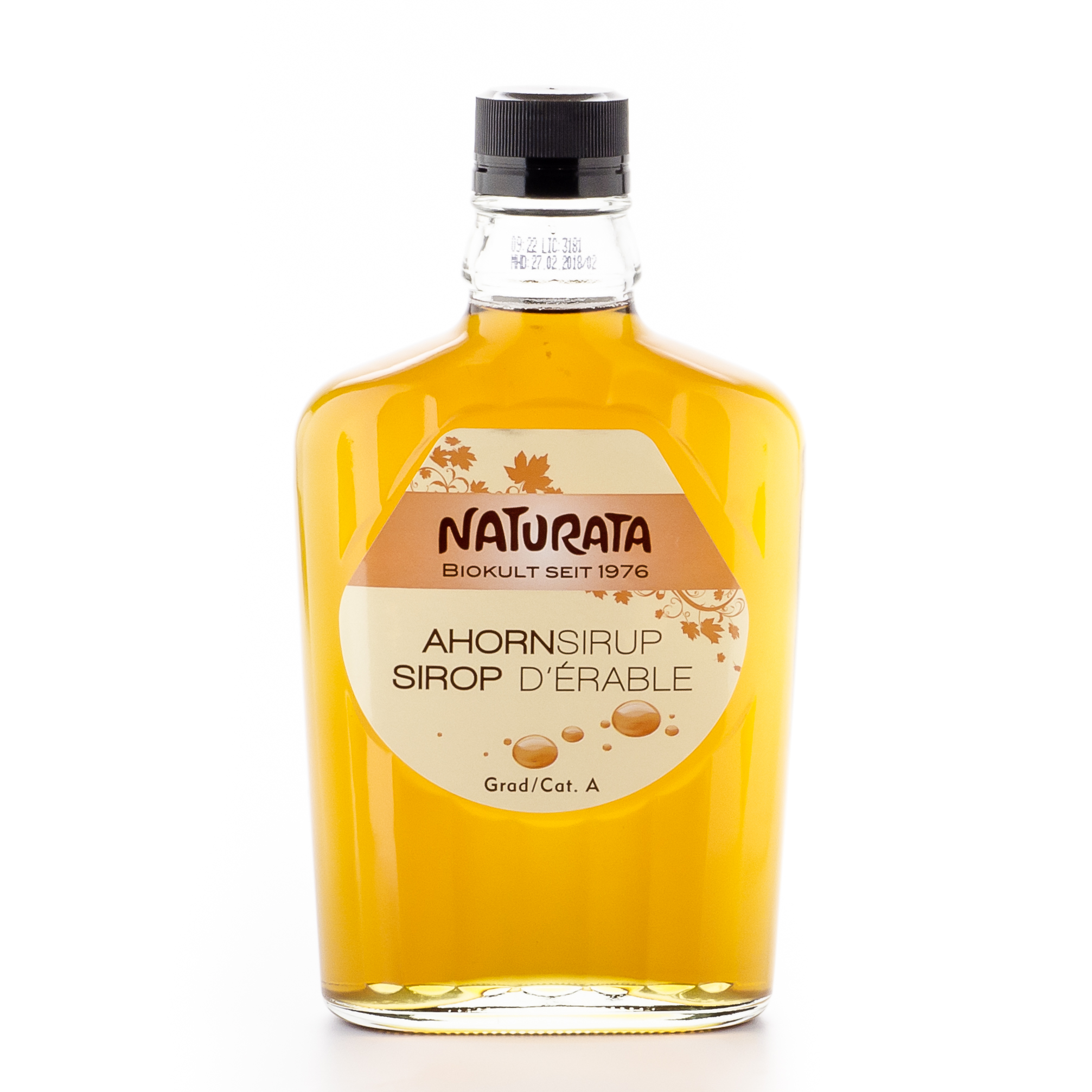 Naturata sirop dérable grade a fl 375 ml