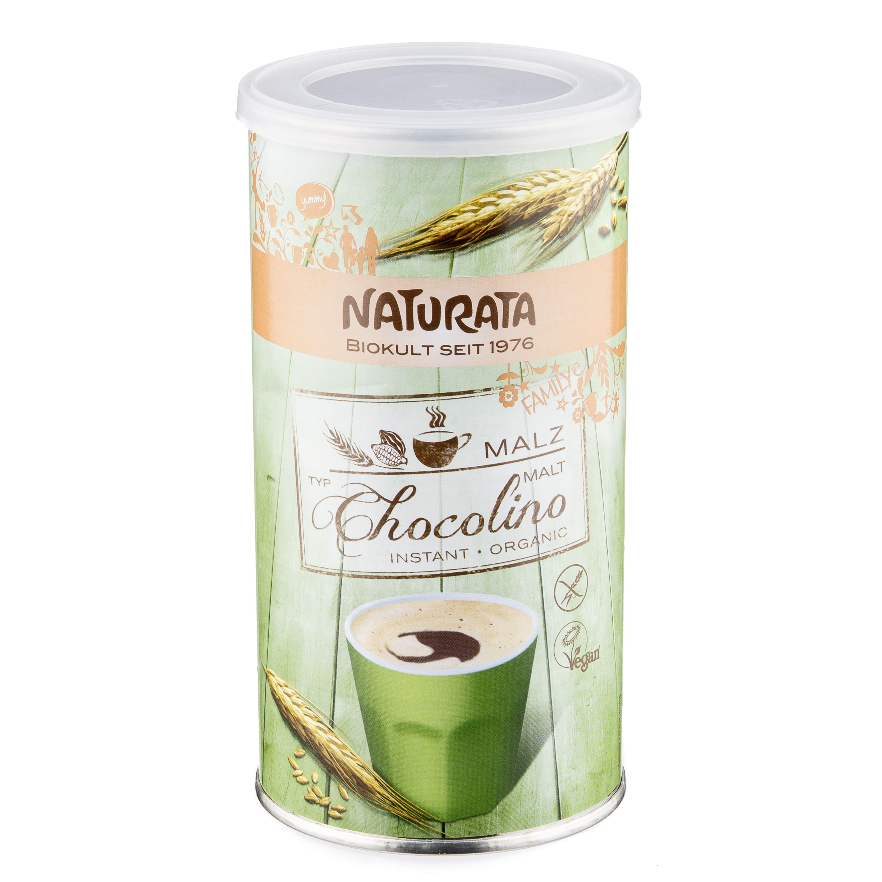 NATURATA Malzkaffee Chocolino instant Ds 175 g x 4 Stk