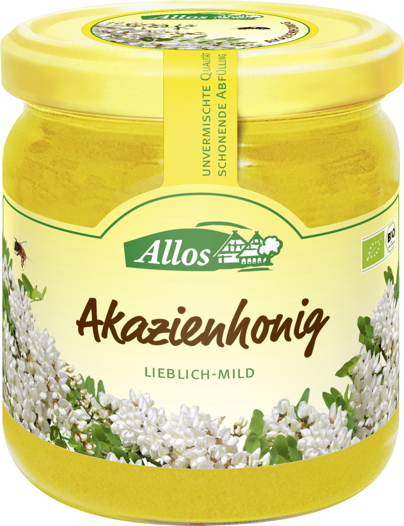 ALLOS Honig Akazien Glas 500 g