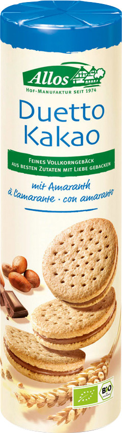 ALLOS Duetto Kakao mit Amaranth 330 g