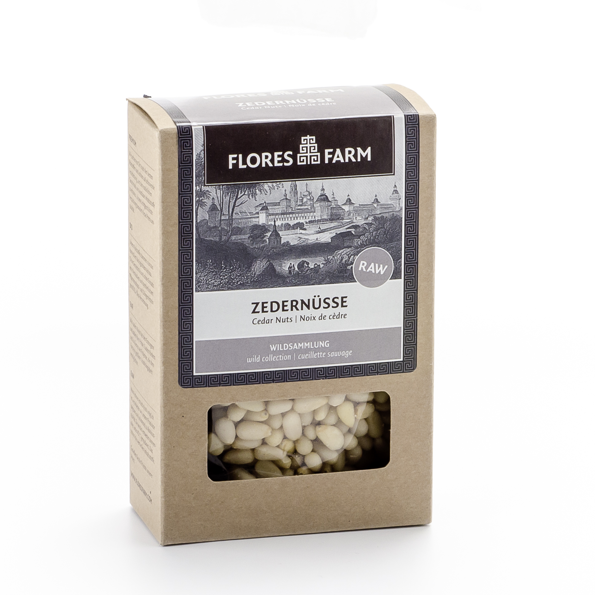 FLORES FARM Zedernnüsse Premium 80 g