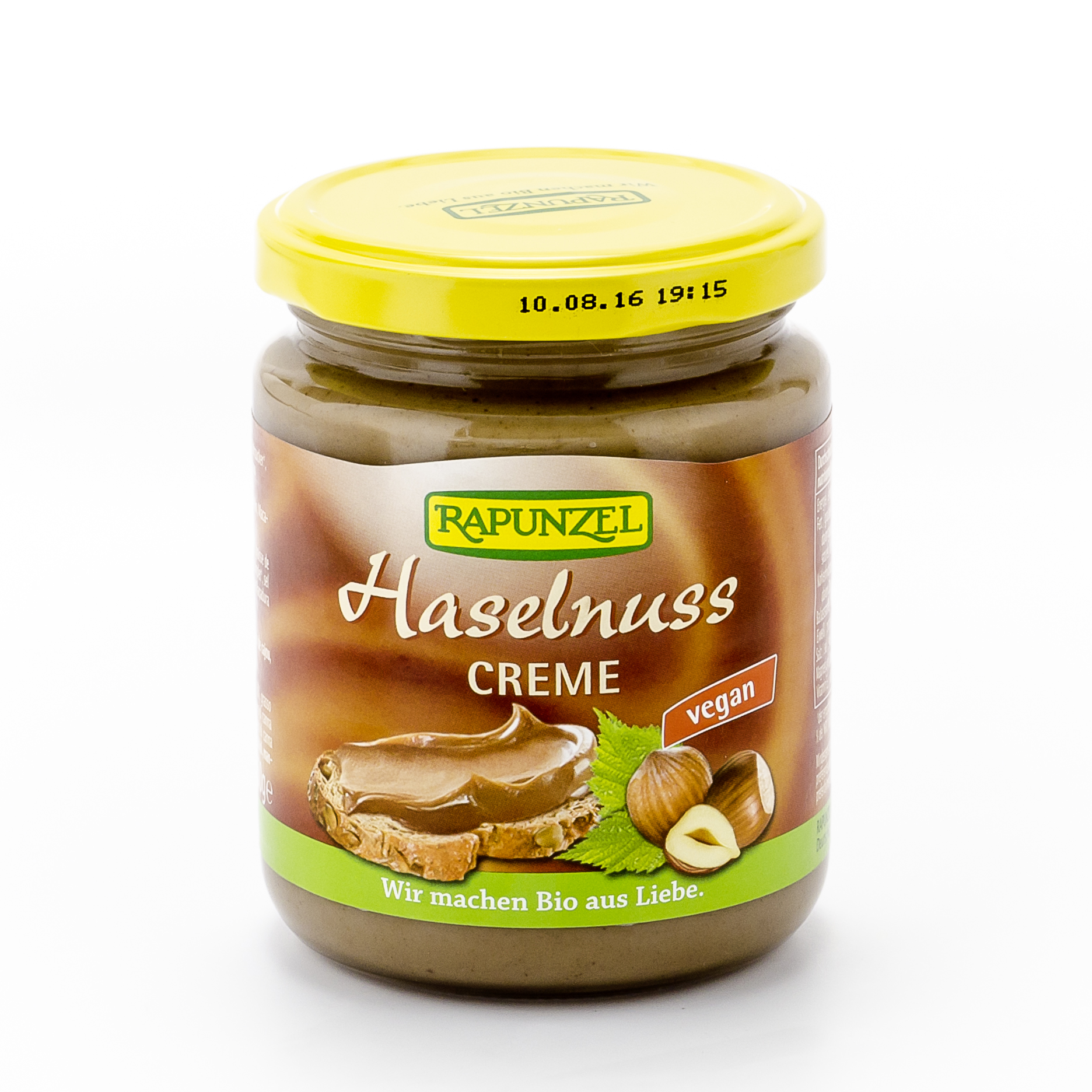 RAPUNZEL Creme Haselnuss Glas 250 g x 5 Stk