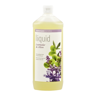 SODASAN Pflanzenseife Lavendel-Olive Bio 1 lt