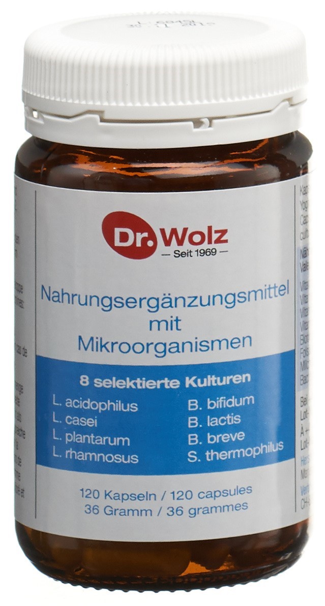 Dr. Wolz Microorganismen Kaps 120 Stk