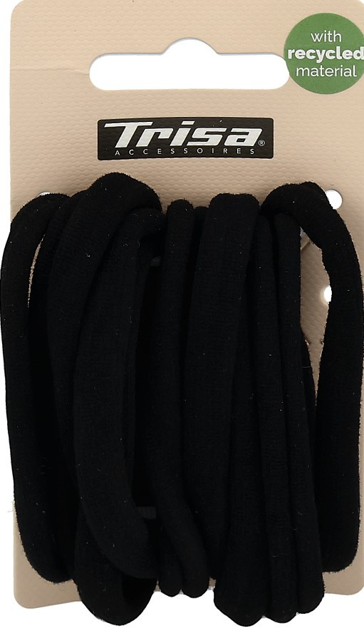 Trisa Haargummi schwarz ohne Metal assortiert 10 Stk