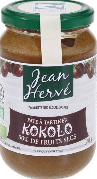 Jean Hervé Kokosnuss-Aufstrich ohne Palmfett 340 g