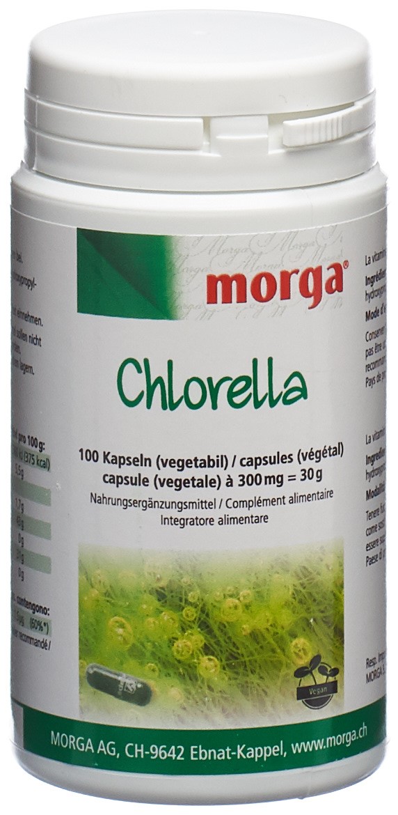 morga Chlorella Vegicaps 100 Stk