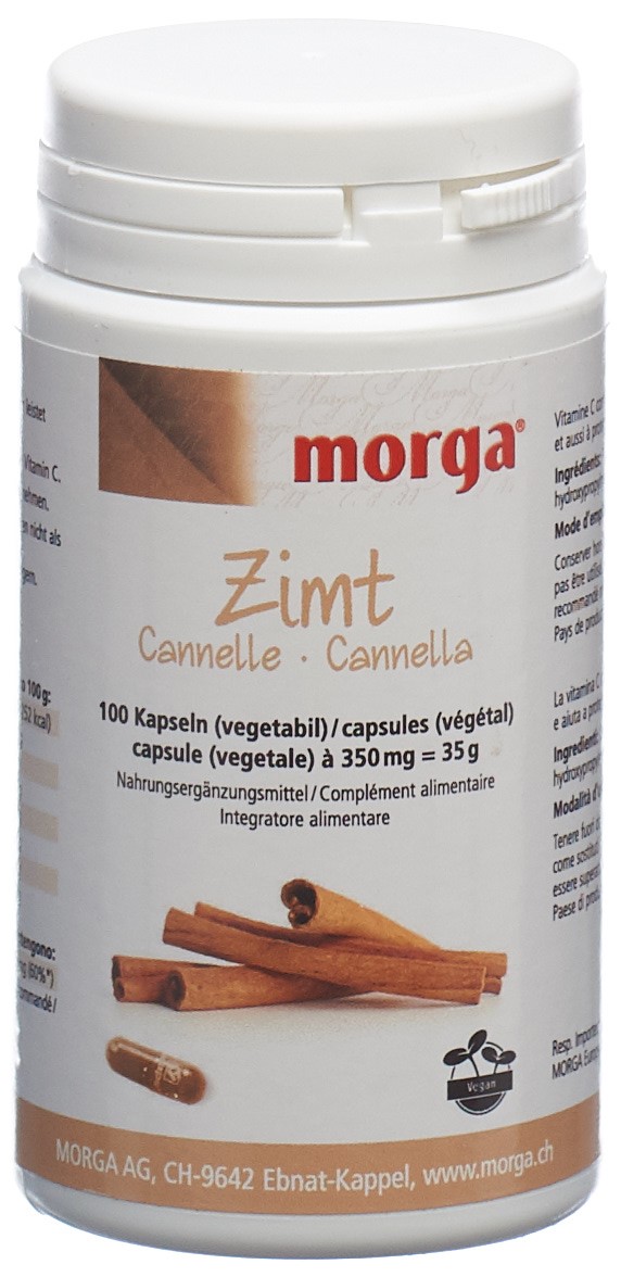 morga cannelle capsules végétales 100 pce