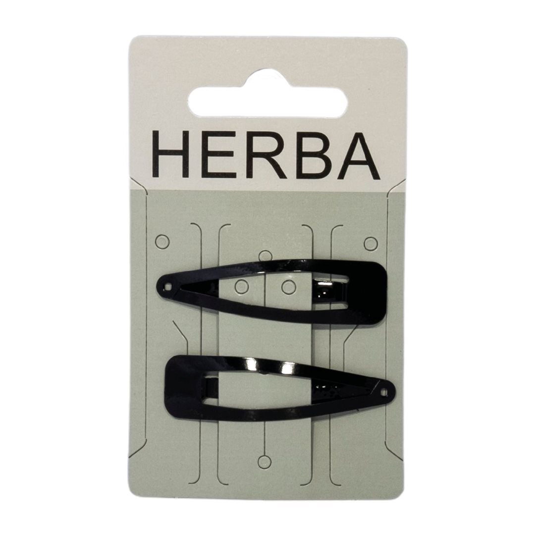 Herba Clips 5cm schwarz 2 Stk