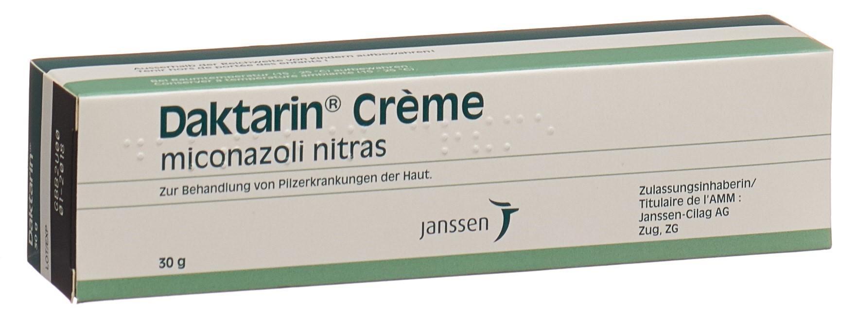 Daktarin crème 20 mg/g tb 30 g