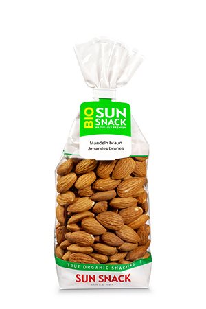 Bio Sun Snack Mandeln Bio braun Btl 250 g