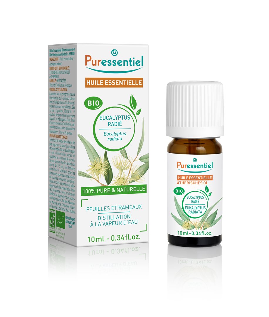 Puressentiel Pfefferminz-Eukalyptus Äth/Öl Bio Fl 10 ml
