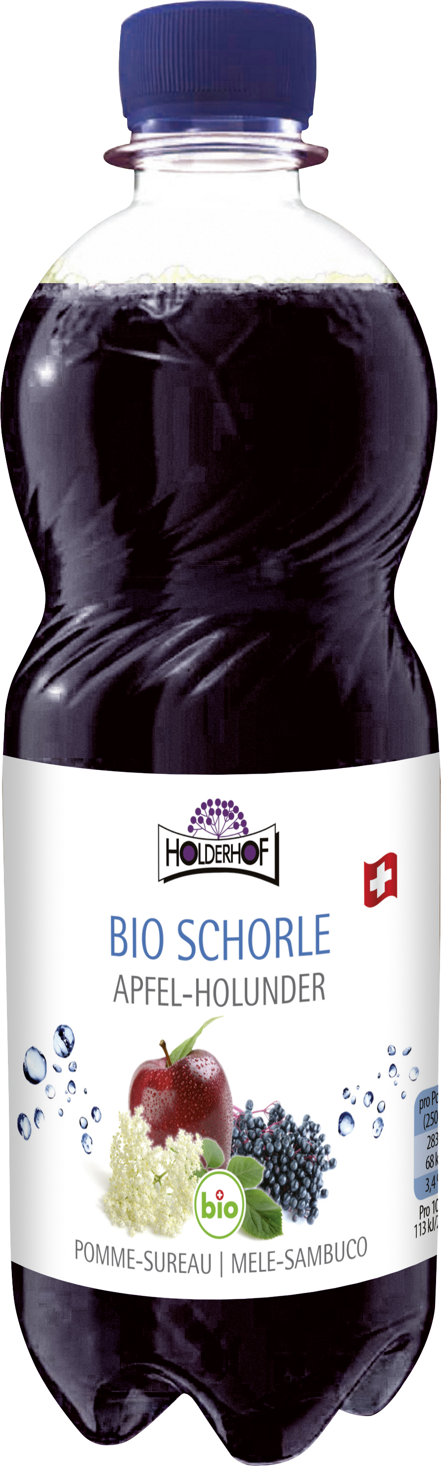 HOLDERHOF Apfel-Holunderschorle Bio 5 dl