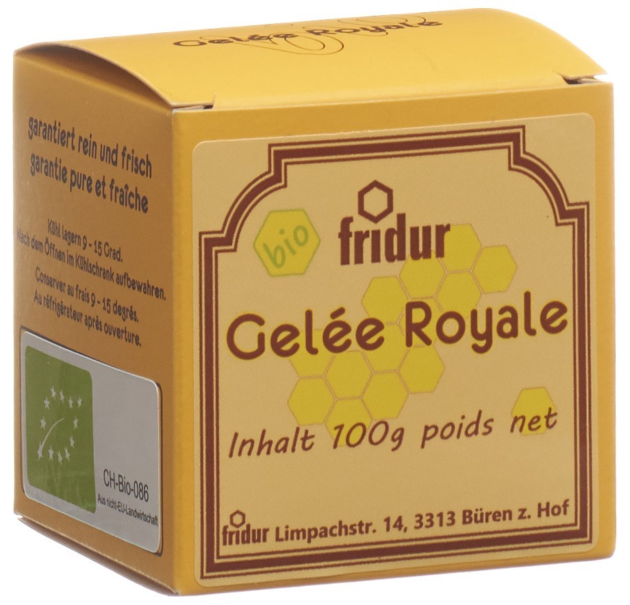 FRIDUR Bio-Gelée-Royale Glas 100 g