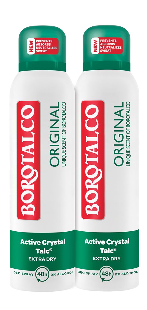 Borotalco Deo Original Spray 2 x 150 ml