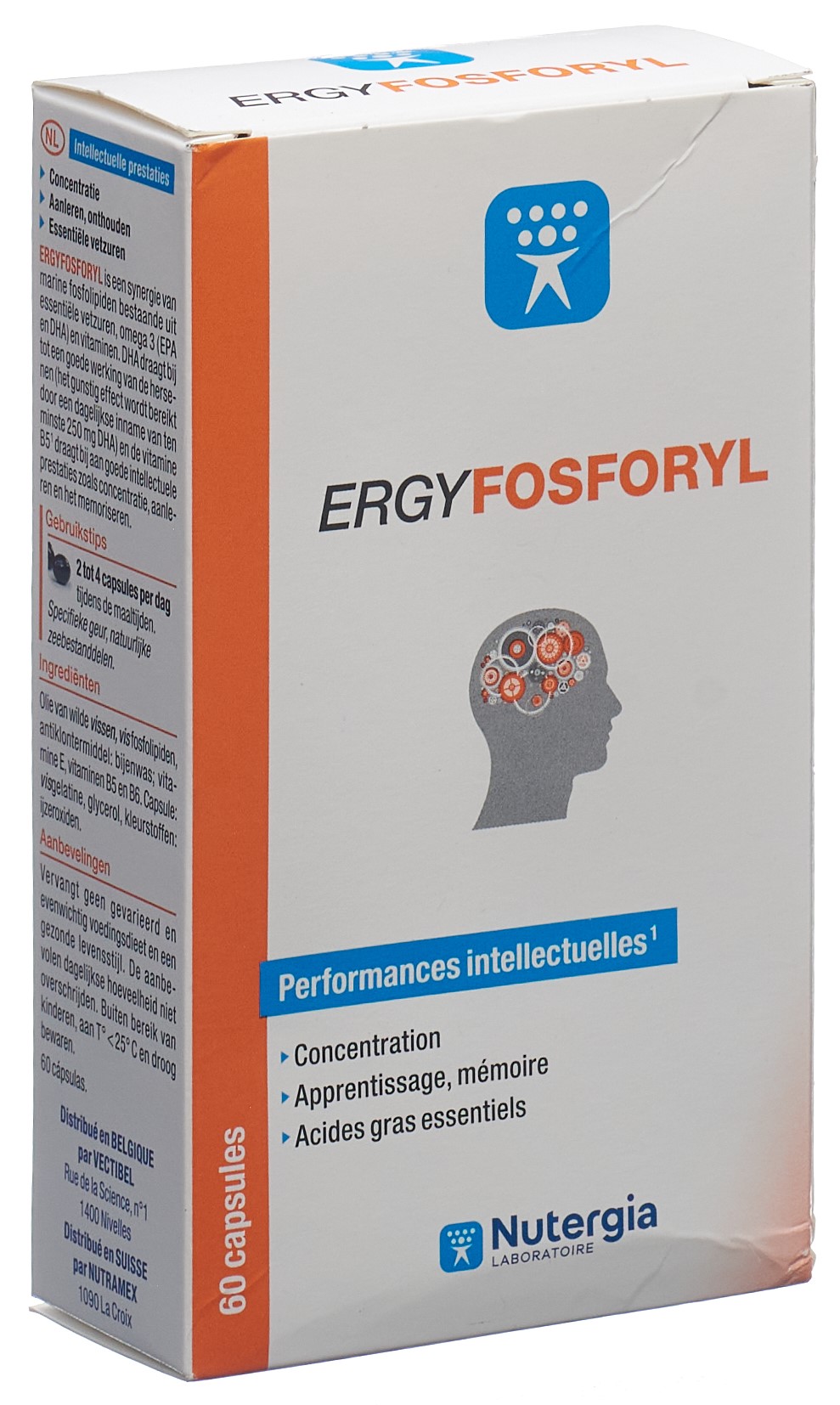 NUTERGIA Ergyfosforyl Kaps Blist 60 Stk