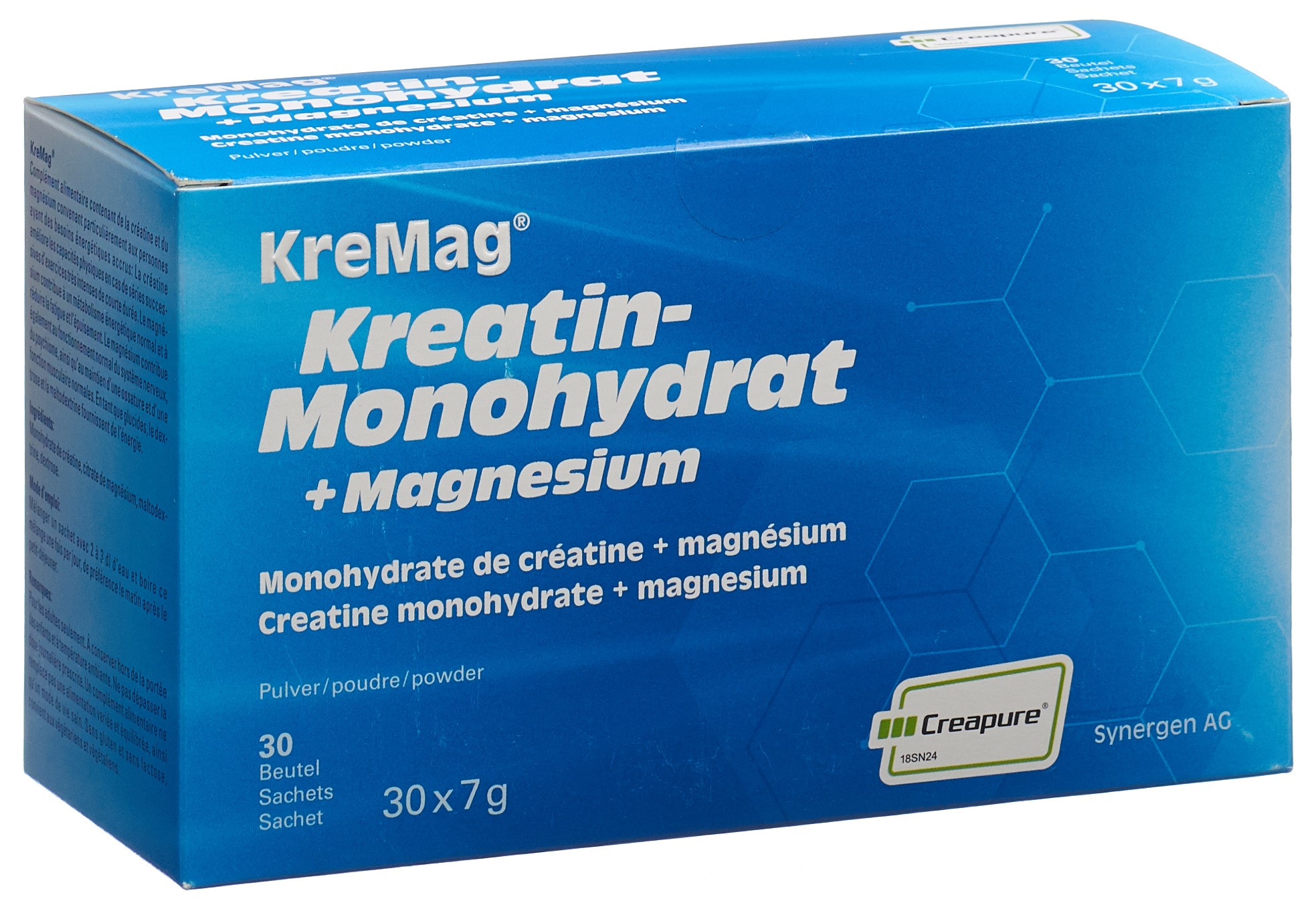 KREMAG Kreatin & Magnesium Plv 30 Btl 7 g