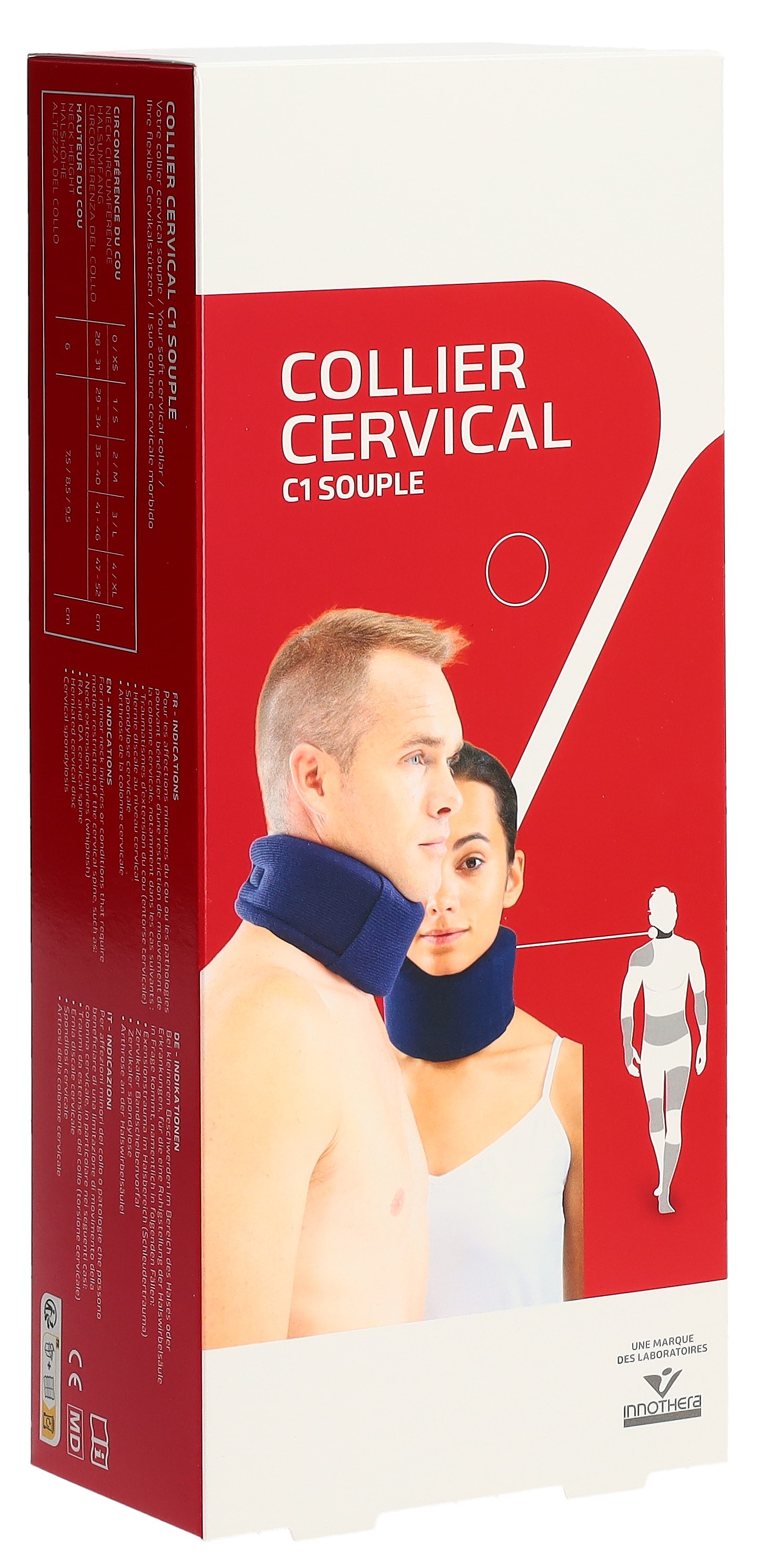 GIBAUD Cervicalstütze C1 9.5cm Gr2 35-40cm weich