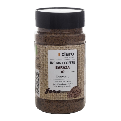 CLARO Baraza Instantkaffee Bio Pet 100 g x 4 Stk