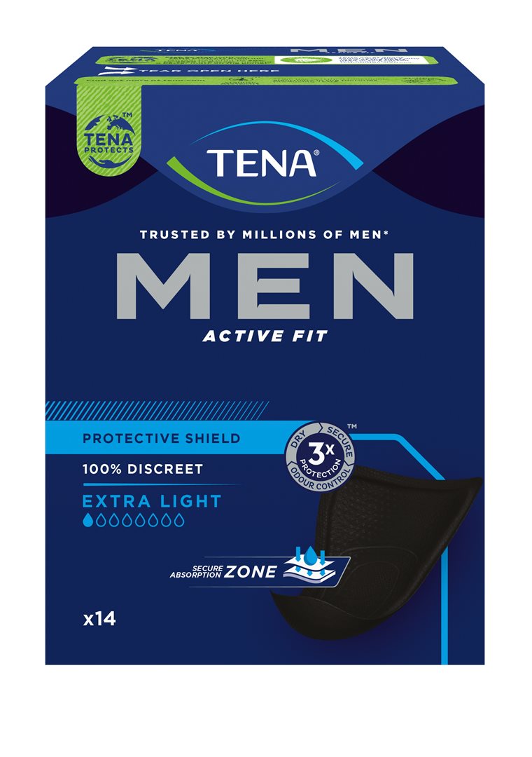 TENA Men Protective Shield Level 0 Extra Light 14 Stk