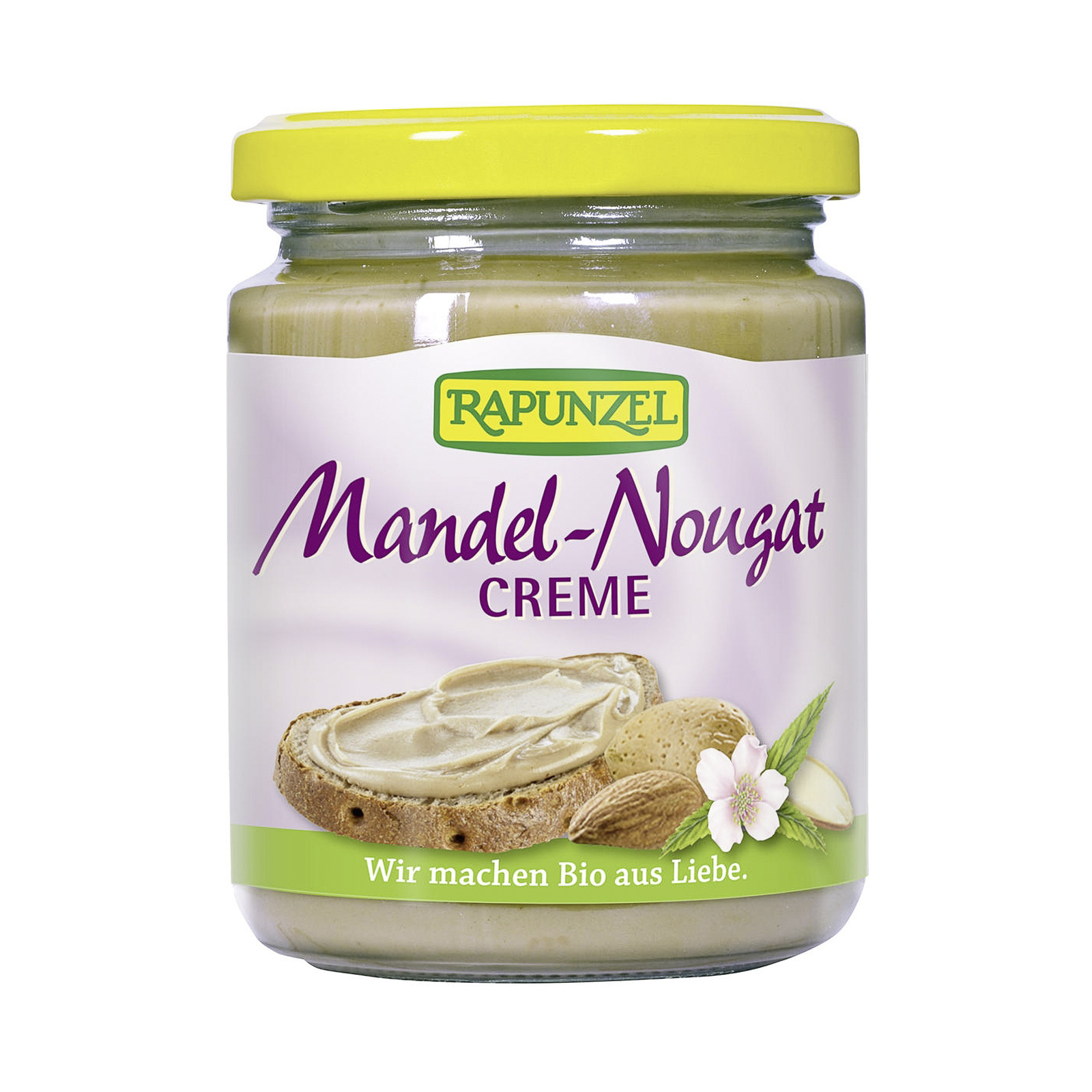 RAPUNZEL Mandel-Nougat Creme Glas 250 g