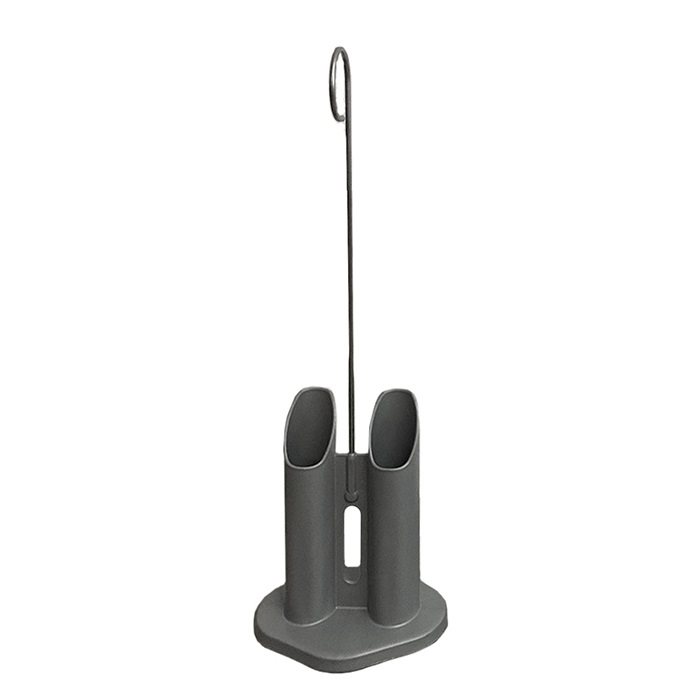 SAHAG Krücken-/Stockständer Alu grau für 1 Paar