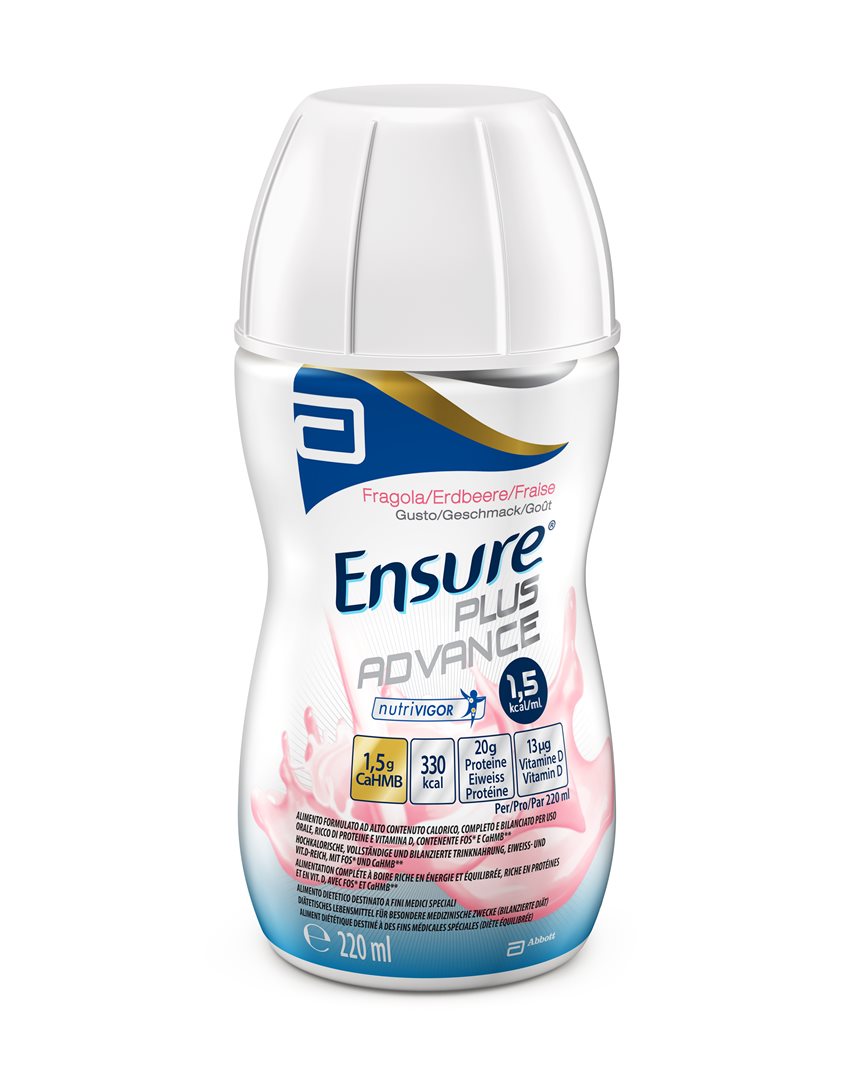 Ensure Plus Advance fraise 24 x 220 ml