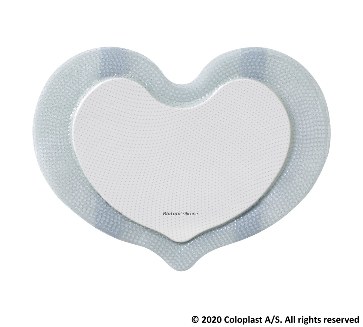 Biatain Silicone Sacral Schaumverband 15x19cm 5 Stk