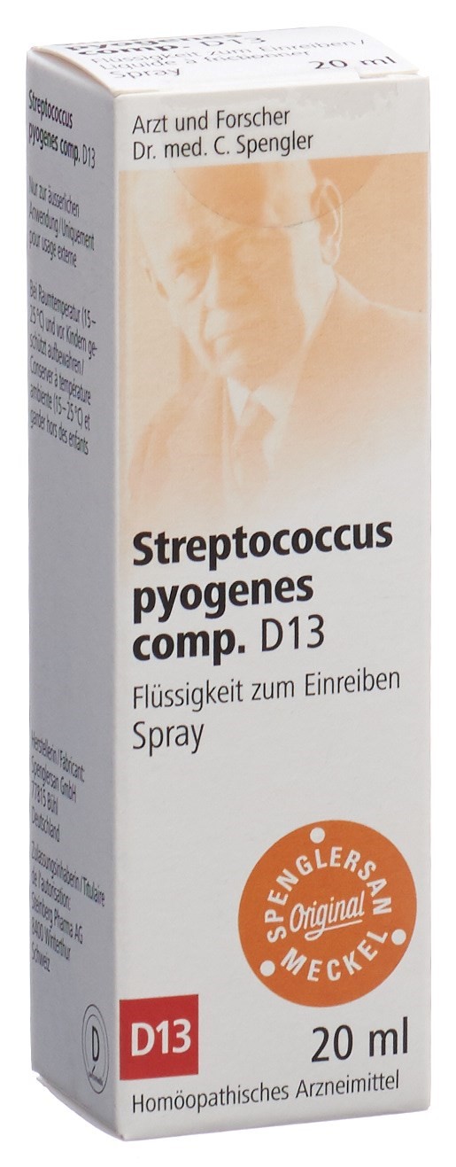 Spenglersan Streptococcus pyogenes comp. D 13 Classic Spray 20 ml